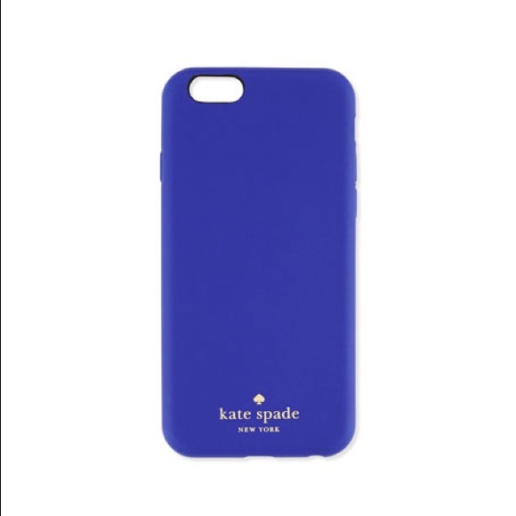 kate spade Accessories - New Kate Spade iPhone 6/6S leather Emperor Blue
